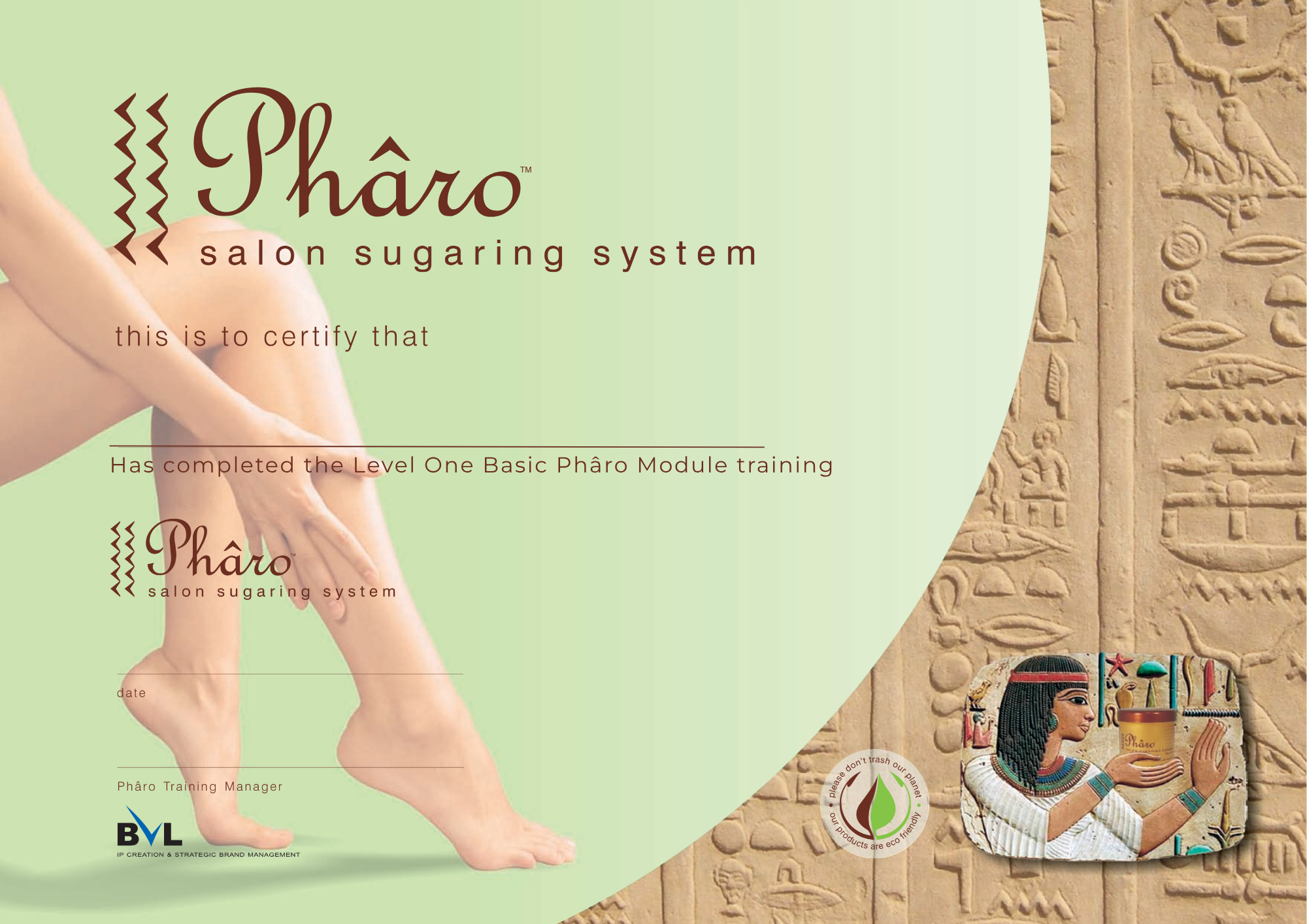Pharo Salon Sugaring Certified Therapist